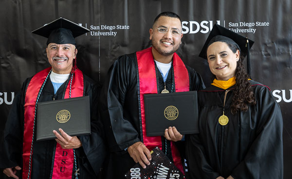 SDSU VISTA BA degree graduation at Centinela State Prison, D yard - 2025 May
