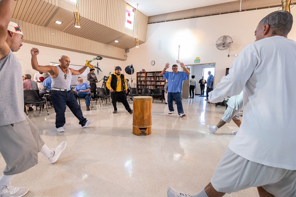 Alliance for California Traditional Arts: multicultural music at CA Health Care Facility - 2024 Nov.