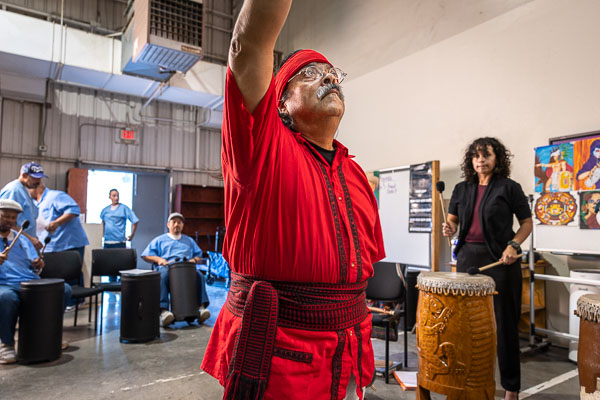 Tia Chucha's multidisciplinary art at CA Institution for Men - 2024 Nov.