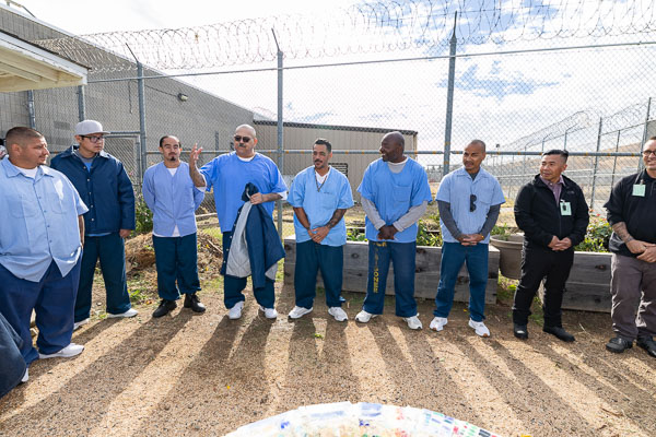 Land Together gardening at CSP-Solano - 2024 Oct.