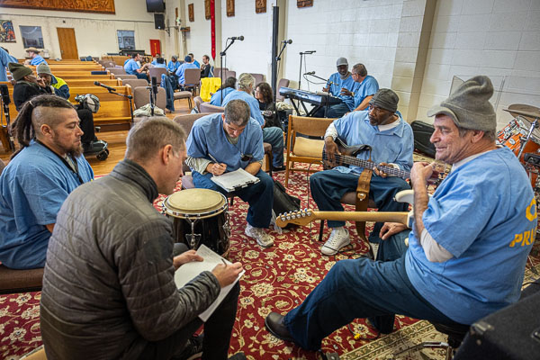 Musicambia at San Quentin (day 1) - 2024 Jan.