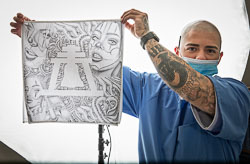 PAC collaborative, interdisciplinary art at Ironwood SP - 2022 June