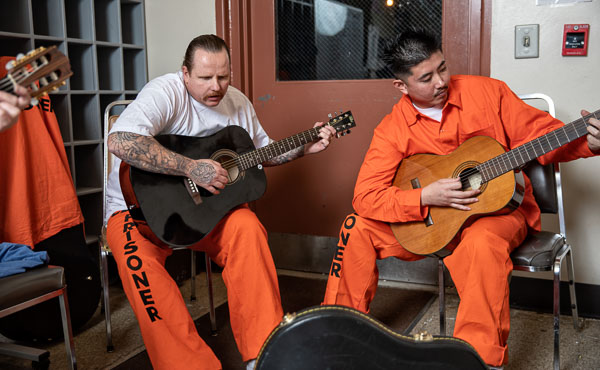 Guitar at Pelican Bay State Prison - 2019 Jan.