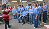 Fresno Arts Council: Music at Valley State Prison - 2017 Feb.