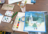 Fresno Arts Council: drawing at SATF - 2016 Jan.