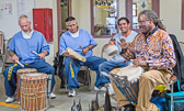 California Traditional Arts: Drumming at Valley State Prison - 2015 Dec.