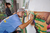Project PAINT: Visual art at Donovan State Prison - 2014 Sept.